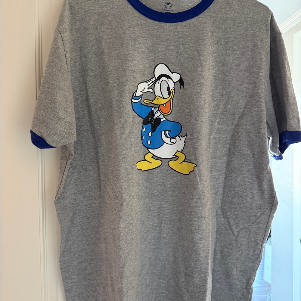 Disney Donald Duck Gray T-Shirt,